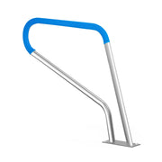 Pool Handrail 39 x 32 inch Stainless Steel with Base Plate for Spas V952-BXGYCFSDDB39WBGVHV0