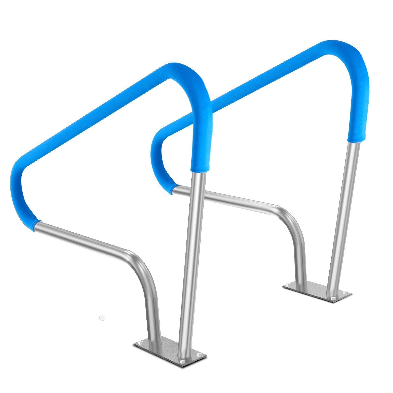 Pool Handrail 2 PCS 48x36in Stainless Steel with Base Plate for Spas V952-BXGYCFSDDB482MQJZV0