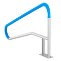 Pool Handrail 54 x 36 inch Stainless Steel with Base Plate for Spas V952-BXGYCFSDDB54RAPOLV0