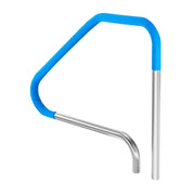 Pool Handrail 46 x 37 inch Stainless Steel (Pre-built) for Indoor/Outdoor V952-BXGYCFSYM4632HFCOV0