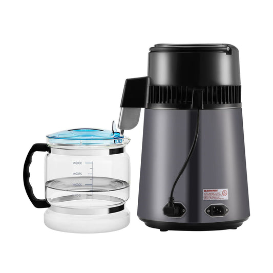 Water Distiller, 4L 1.05 Gallon Pure Water Purifier Filter For Home Countertop, 750W Distilled Water Maker, V952-BXGZLSJXB4LDXH9BQV3