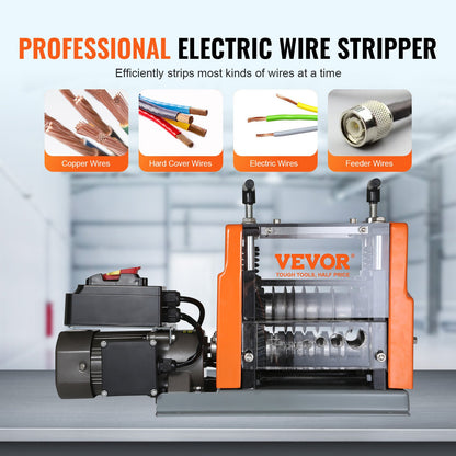 Electric Wire Stripping Machine Copper Cable Stripper 1.5-25 mm 60 W V952-BXJL60W1525MM4XMQV3