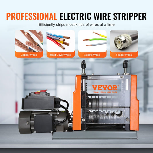 Electric Wire Stripping Machine Copper Cable Stripper 1.5-25 mm 60 W V952-BXJL60W1525MM4XMQV3