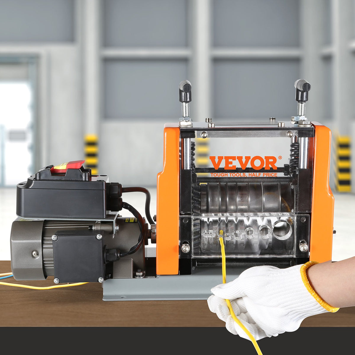 Electric Wire Stripping Machine Copper Cable Stripper 1.5-25 mm 60 W V952-BXJL60W1525MM4XMQV3