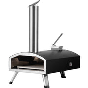 Outdoor Pizza Oven, 12" Wood Fired Pizza Ovens, Pellet Pizza Stove with Thermometer, Portable Pizza Maker for V952-BXPSL12YCKLPIX7UGV0