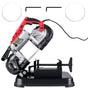 Portable Band Saw,with Removable Alloy Steel Base Cordless Band Saw,127mm Cutting Capacity Hand held Band V952-BXSD5INCH220VT9DGV3
