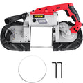 Variable-Speed 127mm Deep Cut Portable Band Saw 220V 10Amp Motor Handheld V952-BXSD5INCH220VTF46V3