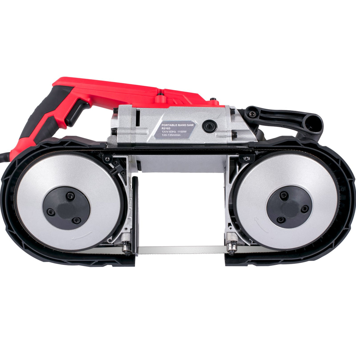 Variable-Speed 127mm Deep Cut Portable Band Saw 220V 10Amp Motor Handheld V952-BXSD5INCH220VTF46V3
