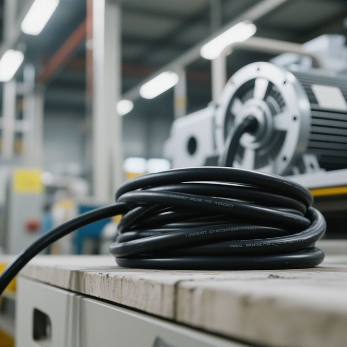 7.62 m 6AWG Portable Power Cable (4 Conductor), Heavy Duty 600V SOOW Electrical Power Cable, Industrial Grade V952-BXSDYXSOOWDLLUJEO001V8