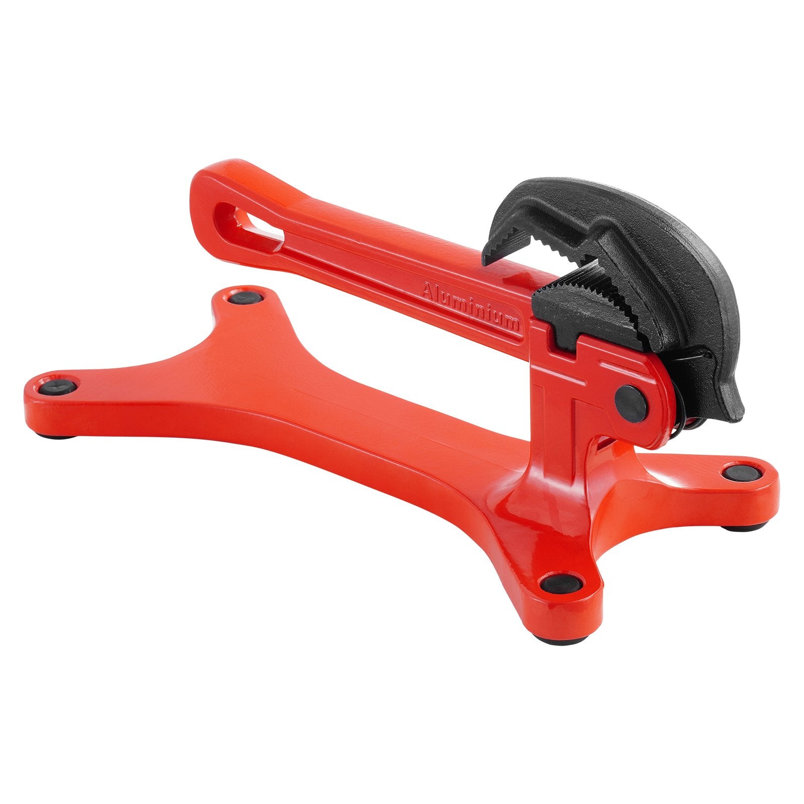 Portable Pipe Vise, Lightweight Aluminum Pipe Vise with 1/8" to 1-1/2" Clamping Capacity, Ideal for Onsite V952-BXSGHQ18112ICTI8XV0