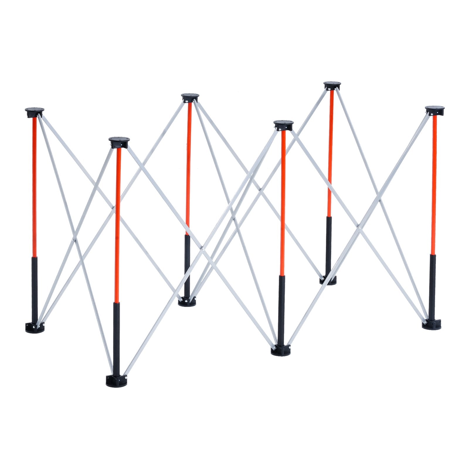 Portable Folding Workstand, 1266 x 665 mm Collapsible Workbench, 1135 kg Weight Capacity, No Assembly V952-BXSGZTPPSL4F8JA6T001V0