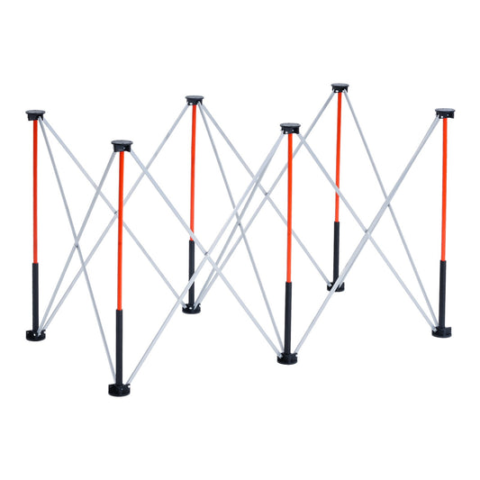 Portable Folding Workstand, 1266 x 665 mm Collapsible Workbench, 1135 kg Weight Capacity, No Assembly V952-BXSGZTPPSL4F8JA6T001V0