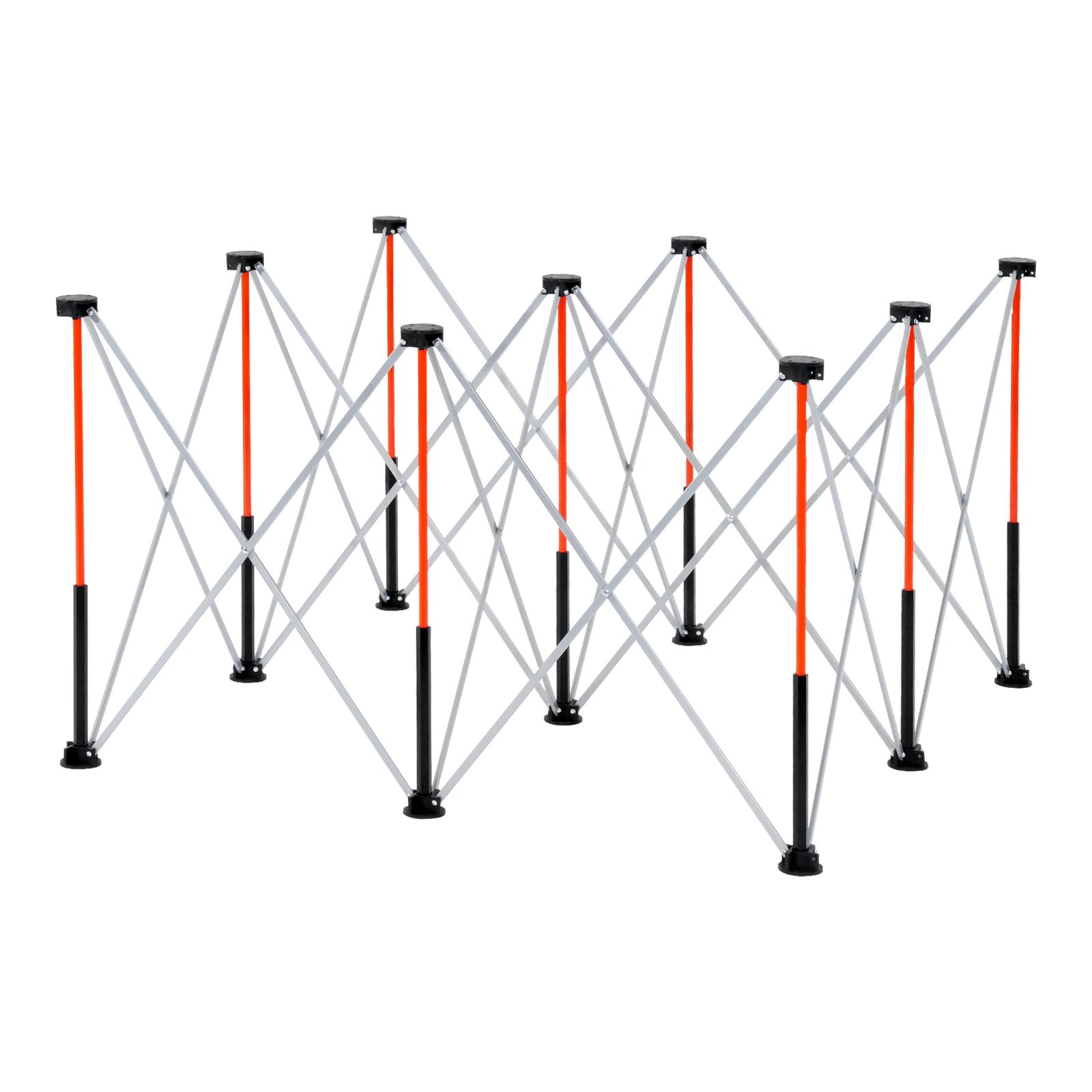 Portable Folding Workstand, 1264 x 1264 mm Collapsible Workbench, 1589 kg Weight Capacity, No Assembly V952-BXSGZTPPSL4FOJFJN001V0