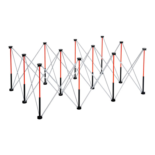 Portable Folding Workstand, 1865 x 1261 mm Collapsible Workbench, 2041 kg Weight Capacity, No Assembly V952-BXSGZTPPSL6FC1QQP001V0