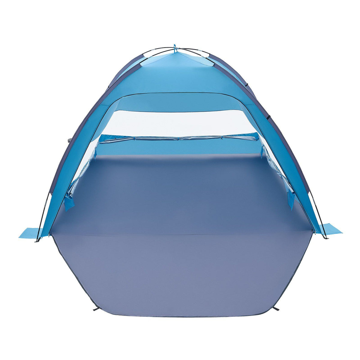 Beach Tent Sun Shelter for 6 Person, UPF 50+ Protection, Portable Sun Shade Canopy with Carrying Bag & Sand V952-BXSHTZPDBJC6IOET9001V0