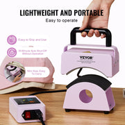 Hat Press Machine Mini Hat Heat Press for Caps 5.9x3.15 inch Plate Purple V952-BXSKMJBJMINIB06CLV3