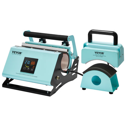 2 in 1 Tumbler and Hat Heat Press Machine Heat Machine for Caps Hats Mugs V952-BXSKMJMINIKMSBIPBV3