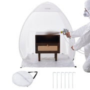 Spray Paint Shelter Portable Spray Paint Tent Booth 3.3 x 2.9 x 3.3ft Pop Up V952-BXSPQ403540IN6EZVV0