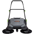 Walk-behind Hand Push Floor Sweeper 25.6" Width 5 Gallon Waste Container V952-BXSQSC55JL26E5I64V0