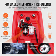 Portable Diesel & Gasoline Tank, 182L, 10.6 GPM Flow Rate, Diesel Fuel Tank with Electric Transfer Pump, 4 m V952-BXSRYXHSSL48HT1Z8V9