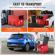 Portable Diesel & Gasoline Tank, 182L, 10.6 GPM Flow Rate, Diesel Fuel Tank with Electric Transfer Pump, 4 m V952-BXSRYXHSSL48HT1Z8V9