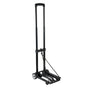Folding Hand Truck, 49.9 kg Load Capacity, Collapsible Luggage Cart with 2 Wheels & 1 Elastic Rope, Utility V952-BXSTHCHS2G11BKSTN001V0