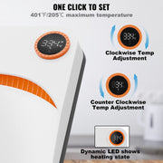 Heat Press 12 x 10 in Portable Easy Press Sublimation Transfer DIY T-shirt V952-BXSTHJYCD1210N9ICV3