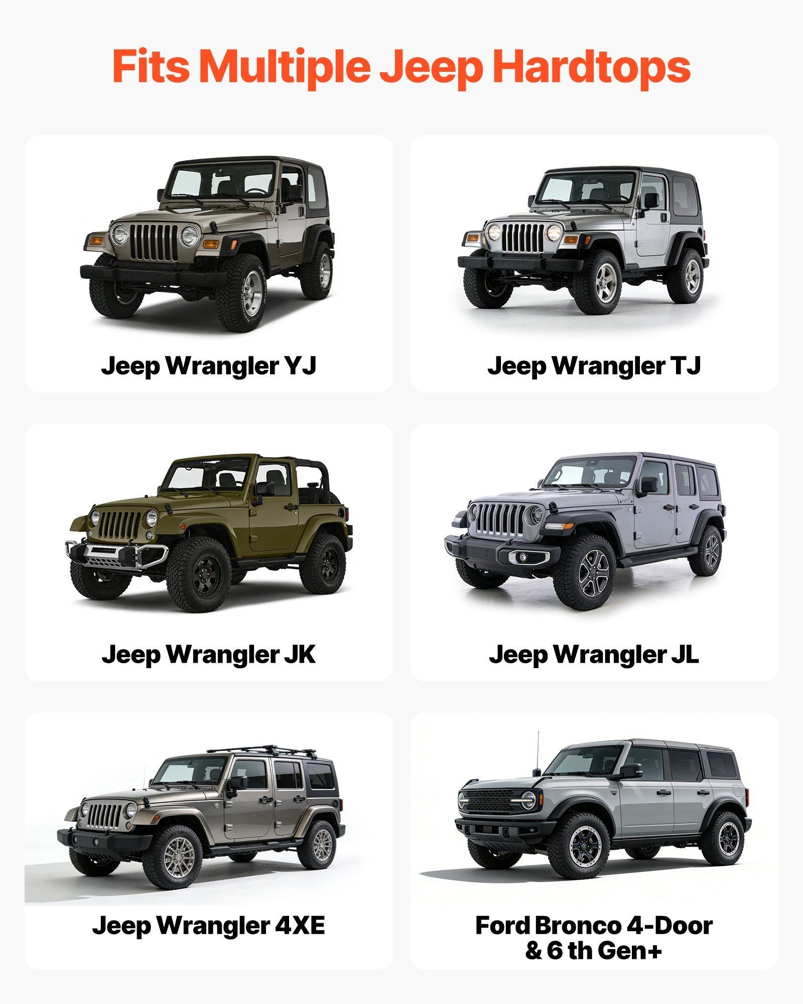 Hard Top Remover Lift, 99.79 kg, Foldable Jeep Hardtop Removal and Storage System, Easy One-Person Operation, V952-BXSYDCXXTKZDAT3NP001V0