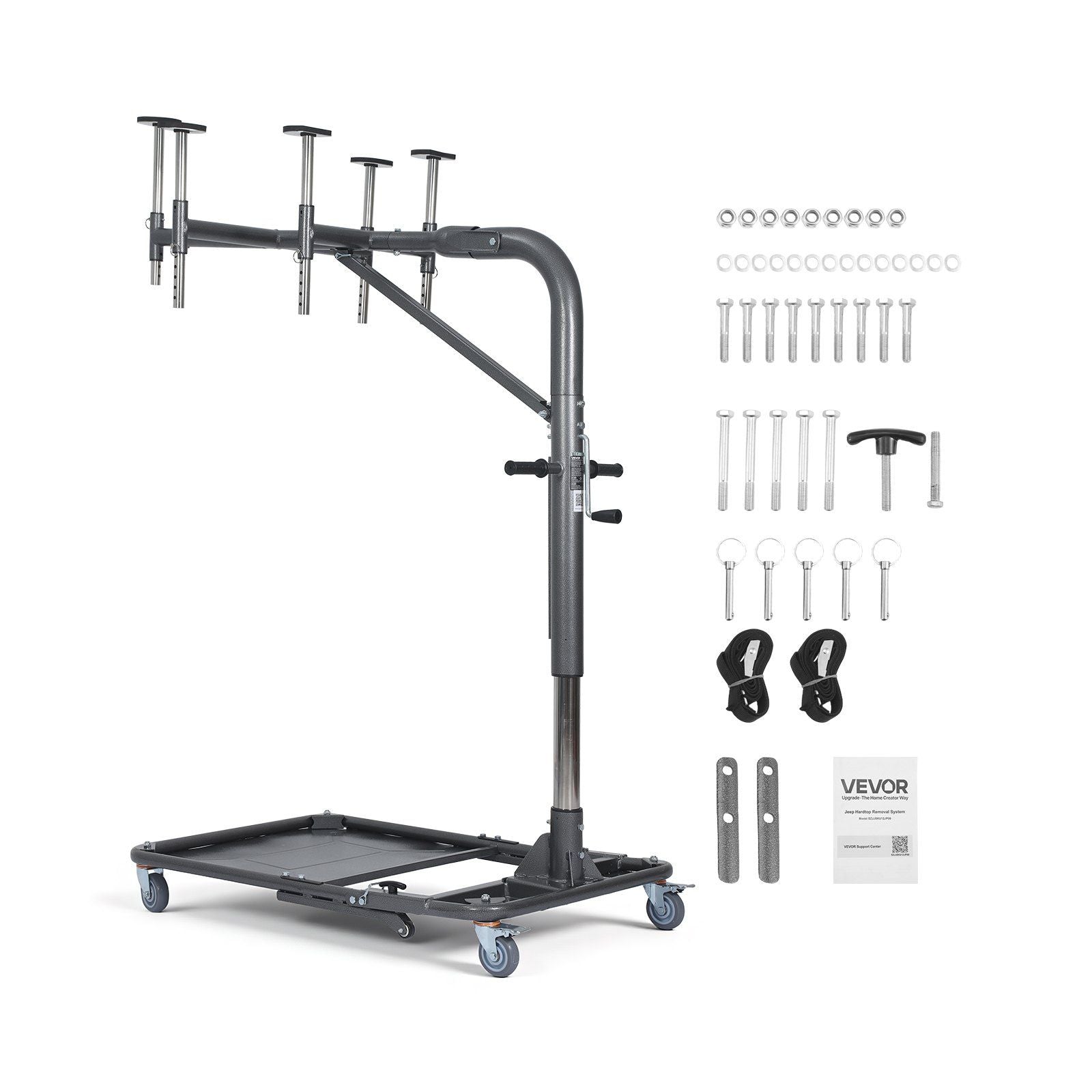 Hard Top Remover Lift, 99.79 kg, Foldable Jeep Hardtop Removal and Storage System, Easy One-Person Operation, V952-BXSYDCXXTKZDAT3NP001V0