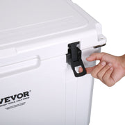 Insulated Portable Cooler, 65 qt, Holds 65 Cans, Ice Retention Hard Cooler with Heavy Duty Handle, Ice Chest V952-BXSYLQQGS65QTSVSEV0