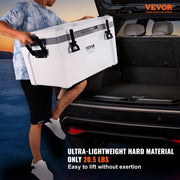 Insulated Portable Cooler, 49 L, Holds 50 Cans, Ice Retention Hard Cooler with Heavy Duty Handle, Ice Chest V952-BXSYLQQZS55QTAYNBV0