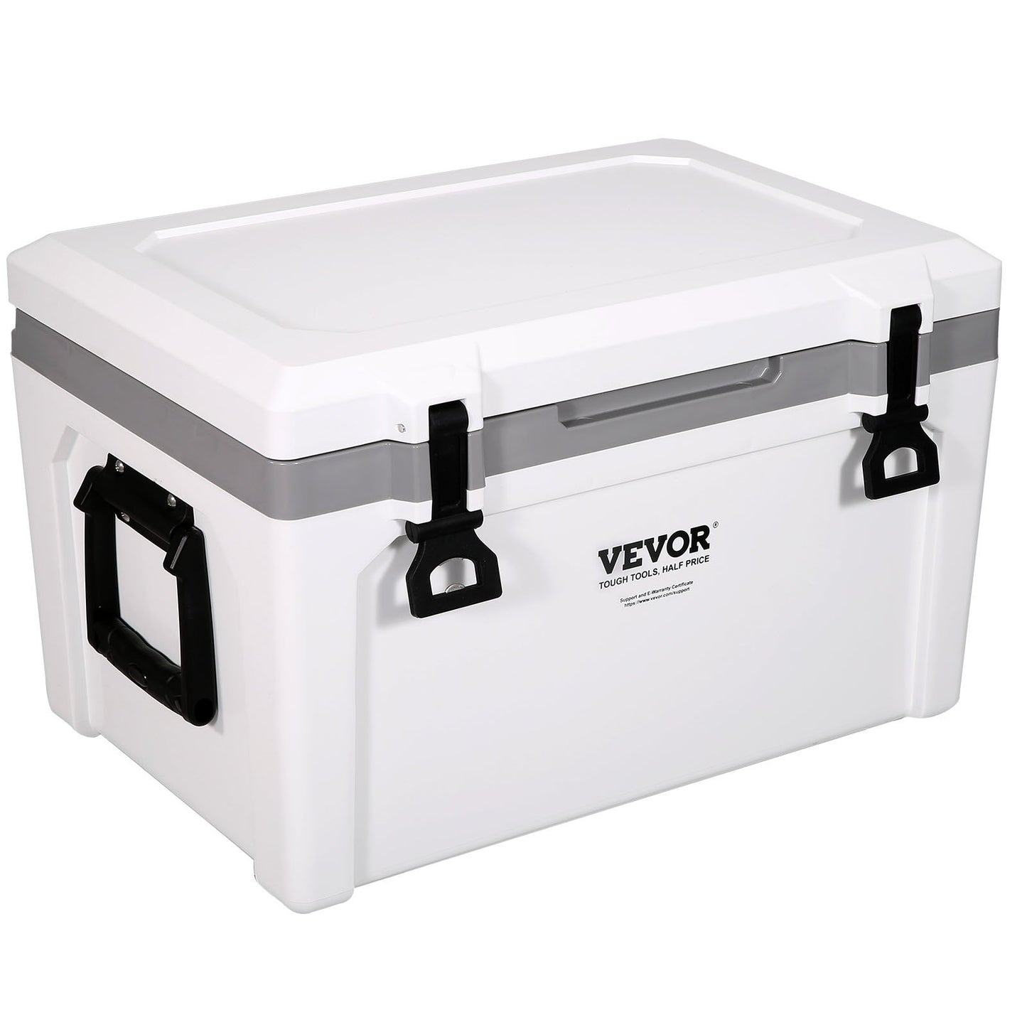 Insulated Portable Cooler, 49 L, Holds 50 Cans, Ice Retention Hard Cooler with Heavy Duty Handle, Ice Chest V952-BXSYLQQZS55QTAYNBV0