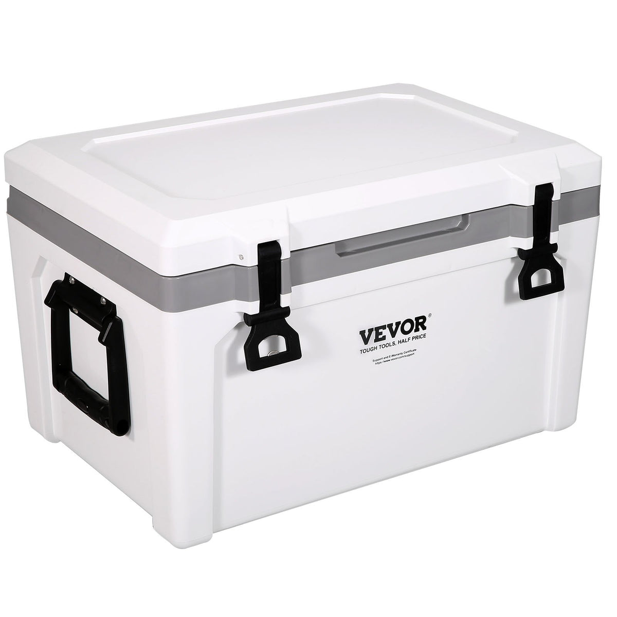 Insulated Portable Cooler, 49 L, Holds 50 Cans, Ice Retention Hard Cooler with Heavy Duty Handle, Ice Chest V952-BXSYLQQZS55QTAYNBV0