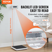 Portable Medical Scale, Professional Digital Physician Scale for Weighing - with Anti-Slip Mat, 2 Units V952-BXSYSCBSG400MRDEEV3
