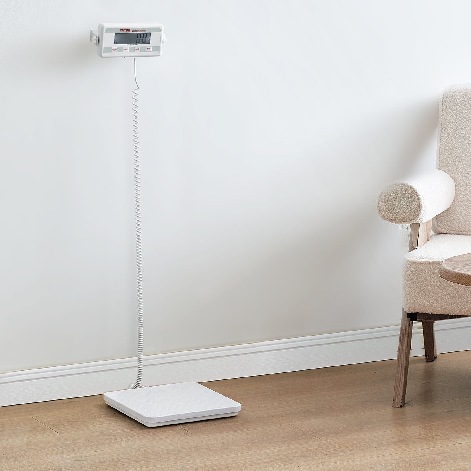 Portable Medical Scale, Professional Physician Scale for Weighing - with Anti-slip Platform, 2 Units, Hold & V952-BXSYSCBSLHJ4NX1Y9V3