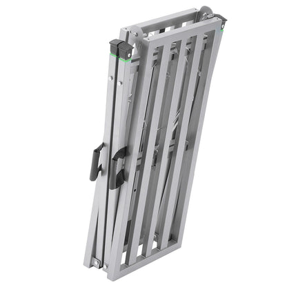 Work Platform, 4 Gear Adjustable Height, Folding Alloy Steel Step Ladder, Portable Scaffolding Platform, 400 V952-BXSZDJSJZJ90H7CSCV0