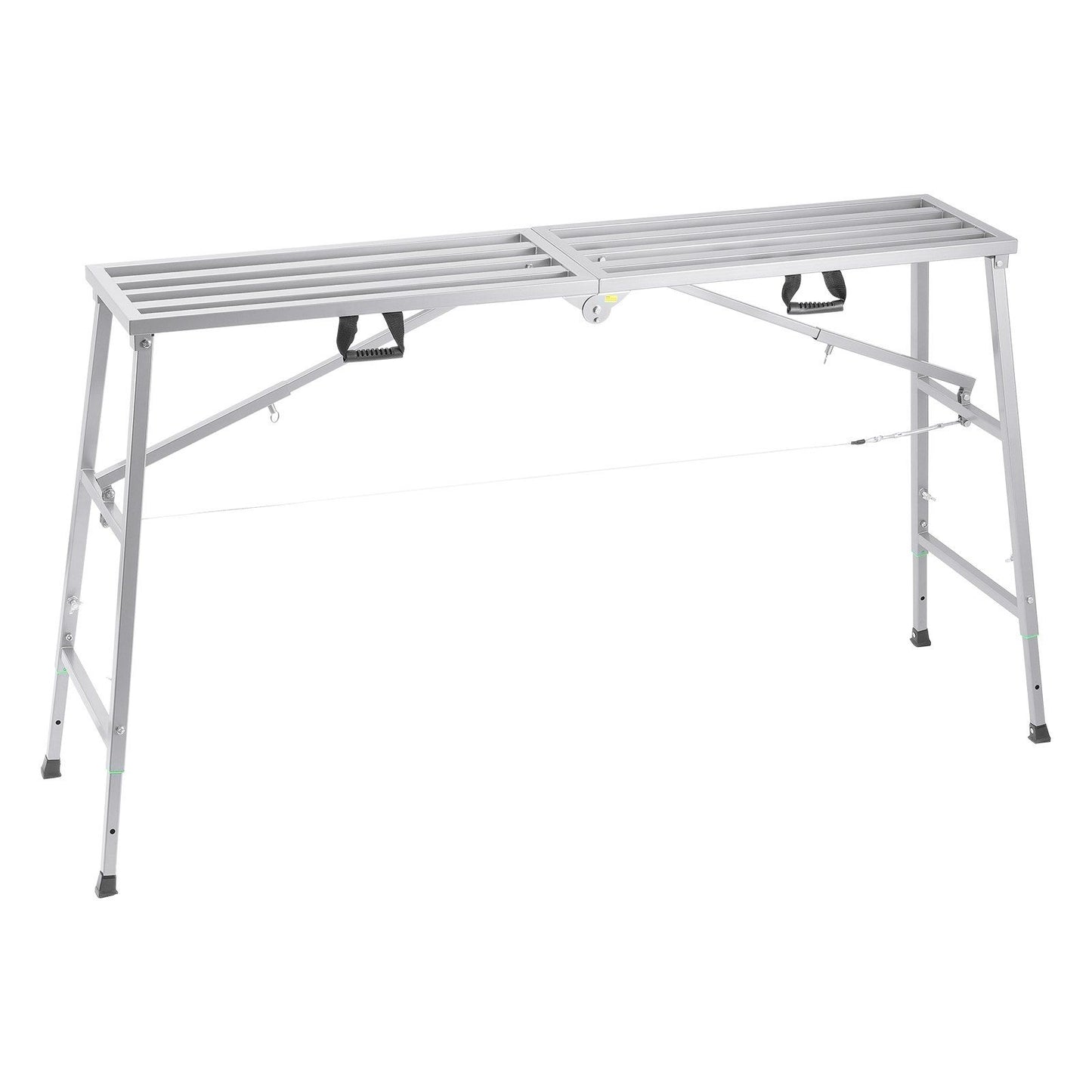 Work Platform, 4 Gear Adjustable Height, Folding Alloy Steel Step Ladder, Portable Scaffolding Platform, 400 V952-BXSZDJSJZJ90H7CSCV0