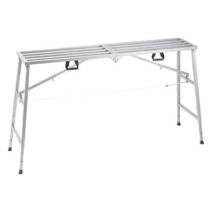 Work Platform, 4 Gear Adjustable Height, Folding Alloy Steel Step Ladder, Portable Scaffolding Platform, 400 V952-BXSZDJSJZJ90H7CSCV0