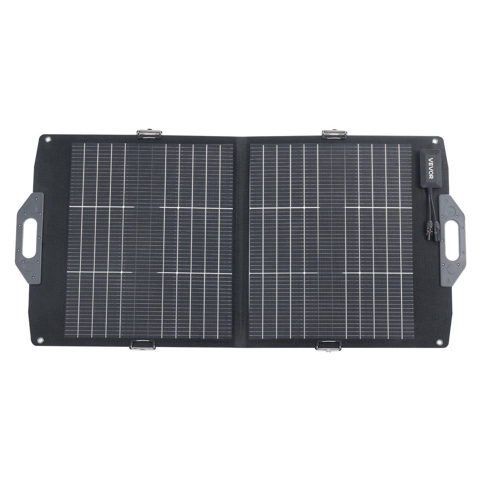 100W Bifacial Solar Panel, 16BB N-Type Foldable Monocrystalline Solar Panel Charger 24% Efficiency, Portable V952-BXZDTYNB1100CFI83001Y3