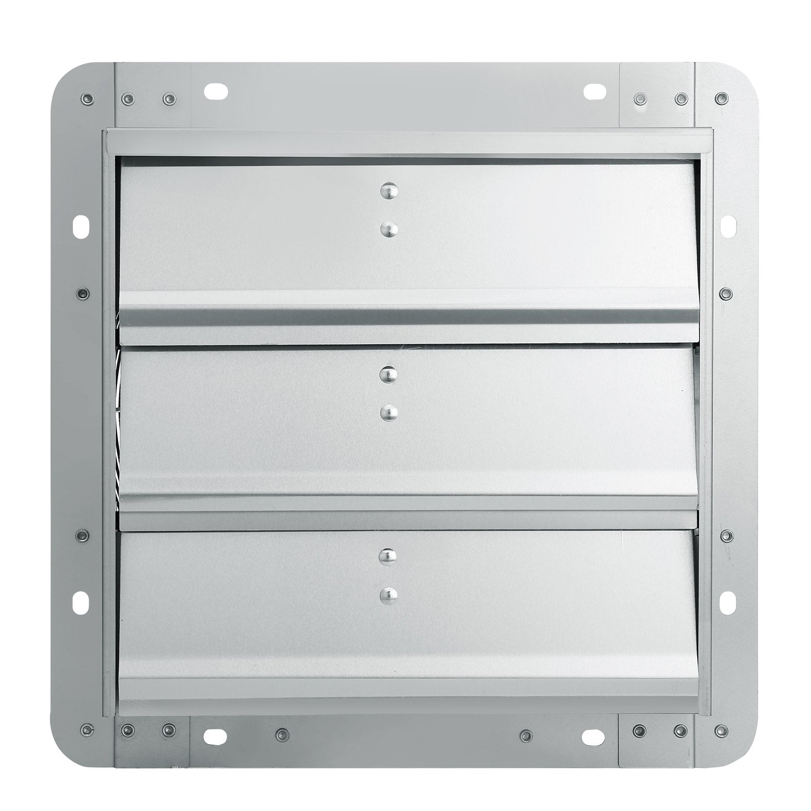 Shutter Exhaust Fan, 305 mm High-speed 1400RPM 1084 CFM, Aluminum Wall Mount Attic Fan with AC-motor, V952-BYCSPQSDJAC12DLJSV3