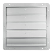 Shutter Exhaust Fan, 610 mm High-speed 1400RPM 2892 CFM, Aluminum Wall Mount Attic Fan with AC-motor, V952-BYCSPQSDJAC2421TSV3