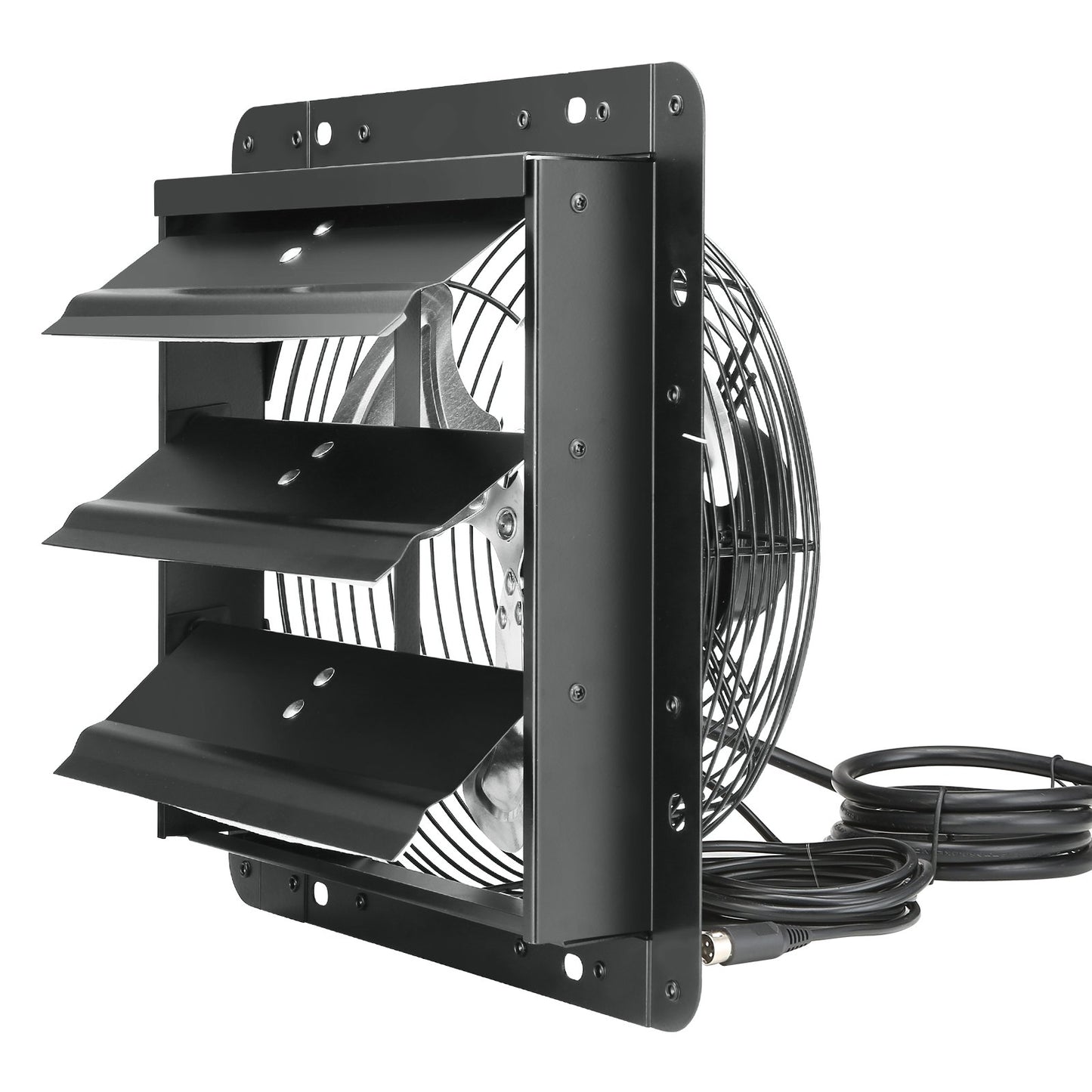 Shutter Exhaust Fan, 254mm / 10inch with Temperature Humidity Controller, EC-motor, 843 CFM, Variable Speed V952-BYCSPQSDJEC10VE89V3