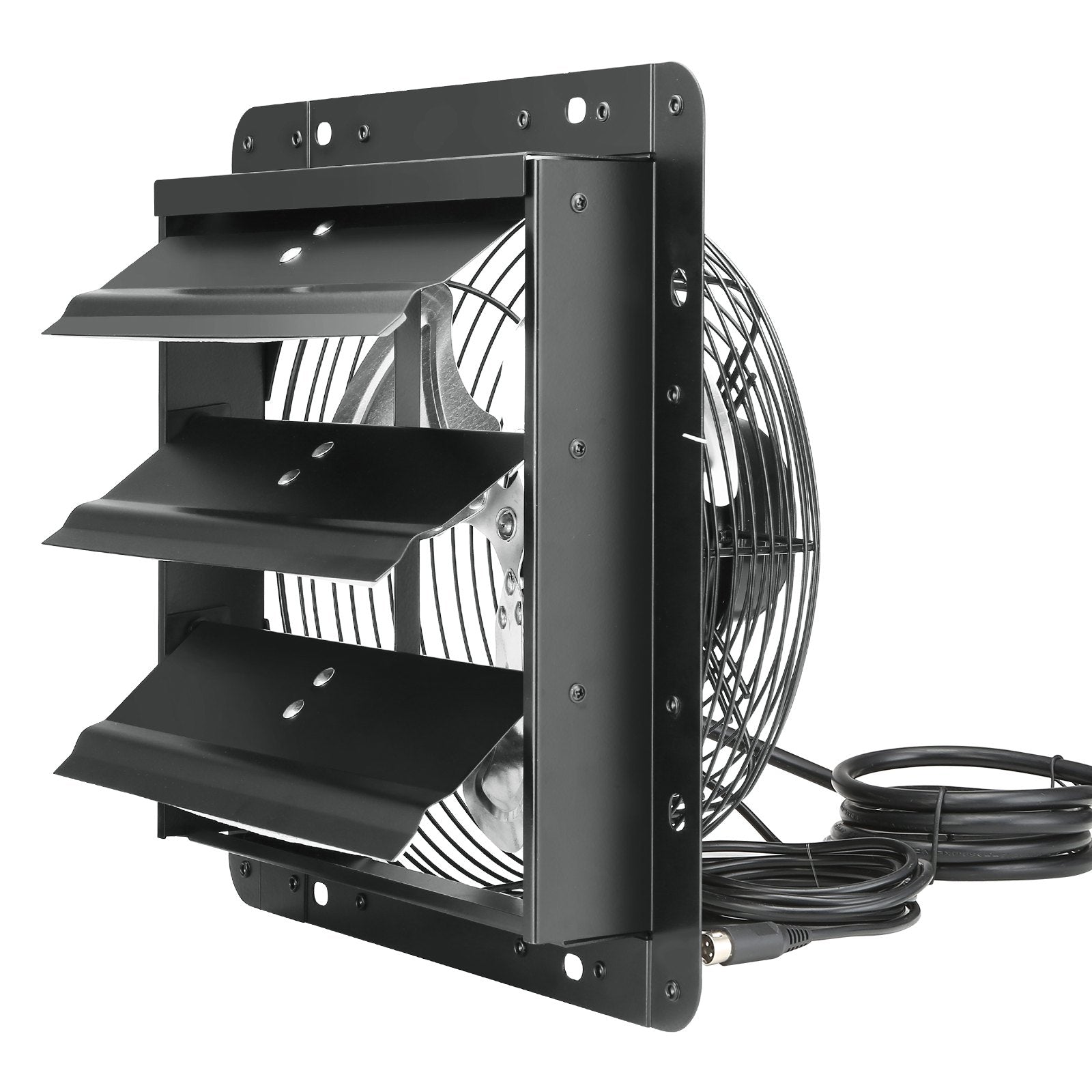 Shutter Exhaust Fan, 254mm / 10inch with Temperature Humidity Controller, EC-motor, 843 CFM, Variable Speed V952-BYCSPQSDJEC10VE89V3