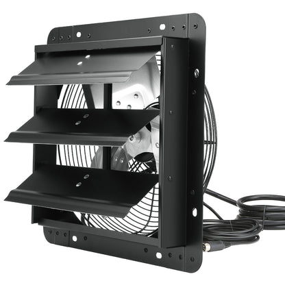Shutter Exhaust Fan, 305 mm /12 inch with Temperature Humidity Controller, EC-motor, 904 CFM, Variable Speed V952-BYCSPQSDJEC12J2DNV3