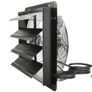 Shutter Exhaust Fan, 406 mm /16inch with Temperature Humidity Controller, EC-motor, 1747 CFM, Variable Speed V952-BYCSPQSDJEC16PFKWV3