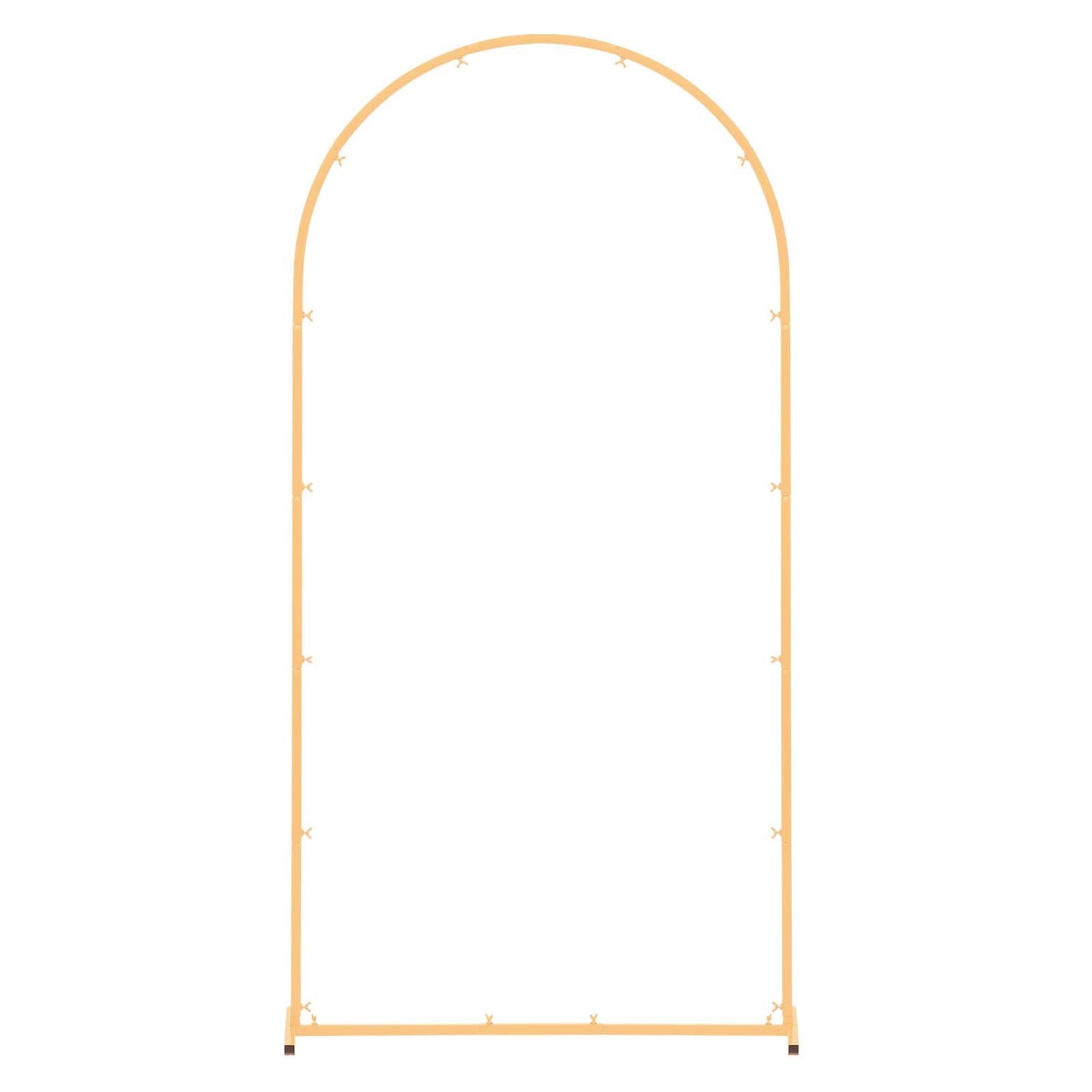 Arch Backdrop Stand, 2 x 1 m, Stable Structure, Easy Assembly, 1 Set Gold Metal Arch Backdrop Stand for V952-BYDGMJDJT66FVMQ73001V0
