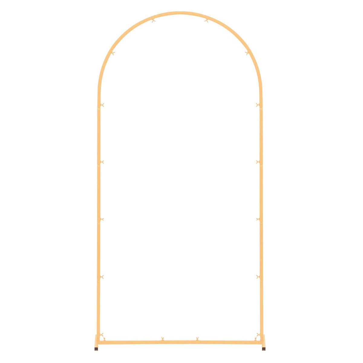 Arch Backdrop Stand, 2 x 1 m, Stable Structure, Easy Assembly, 1 Set Gold Metal Arch Backdrop Stand for V952-BYDGMJDJT66FVMQ73001V0