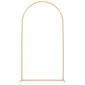 Arch Backdrop Stand, 2.2 x 1.2 m, Stable Structure, Easy Assembly, 1 Set Gold Metal Arch Backdrop Stand for V952-BYDGMJDJT72FCTPRA001V0