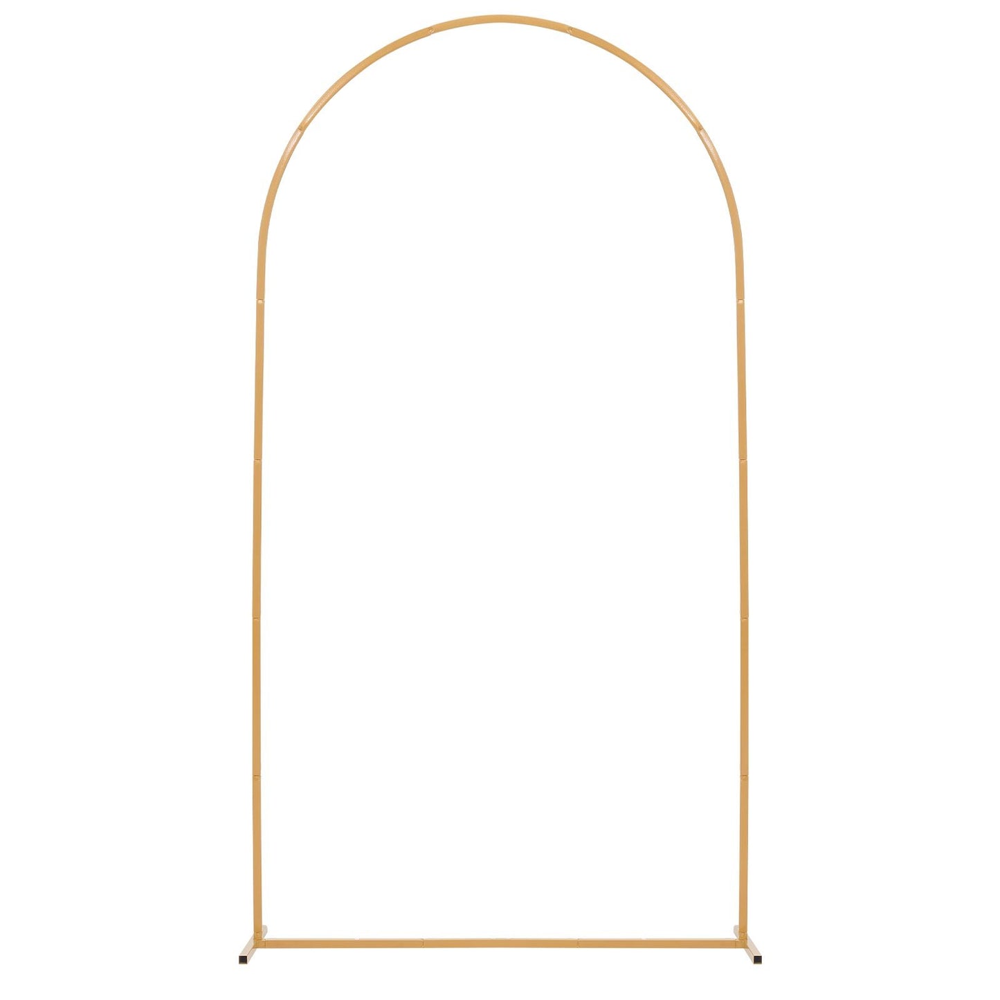 Arch Backdrop Stand, 2.2 x 1.2 m, Stable Structure, Easy Assembly, 1 Set Gold Metal Arch Backdrop Stand for V952-BYDGMJDJT72FCTPRA001V0