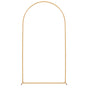 Arch Backdrop Stand, 2.2 x 1.2 m, Stable Structure, Easy Assembly, 1 Set Gold Metal Arch Backdrop Stand for V952-BYDGMJDJT72FCTPRA001V0